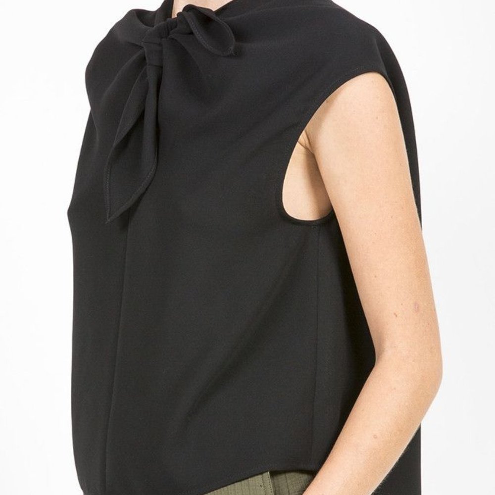 UNWORN Rachel Comey Black Bly Blouse -Sz L